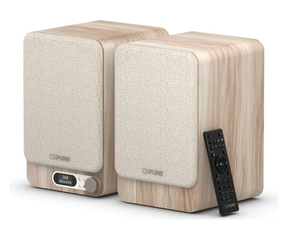 Głośnik komputerowy PURE Classic Active Cotton White/Oak EU/UK